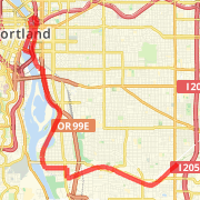 A run mapped on 08/11/2011
