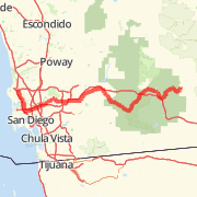 A ride mapped on 08/12/2011