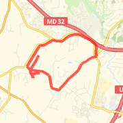 To Westcott to Pindell/Guilford/Hall Shop Loop