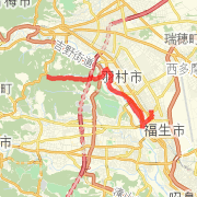 Hamura and up the hill
