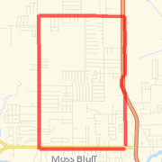 10MI Moss Bluff Route