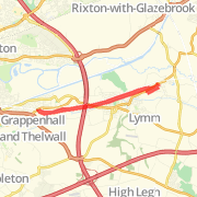 6.73m Lymm Railway. Lymm - Thelwall