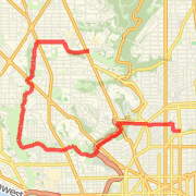A run mapped on 08/16/2011