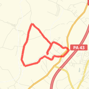 A run mapped on 08/16/2011