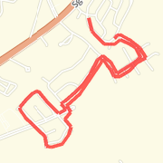 3 mile route