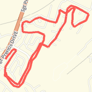 first 4 mile route with hills