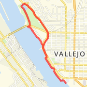 Vallejo Waterfront 3.5 miler