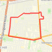 Mitcham Canterbury Road Loop