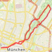 Munich Hbf - English Garden, 13.5 K