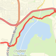 A ride mapped on 08/17/2011