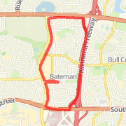 Bateman morning run