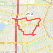 A run mapped on 08/19/2011