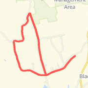 Daniels Farm run route