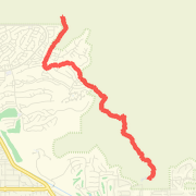 A run mapped on 08/21/2011