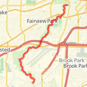 A run mapped on 08/22/2011