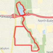 4.5 mile west babylon