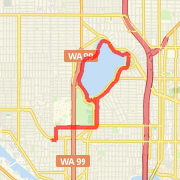 Green Lake on Foot