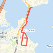 Sydney Twilight Run-Taren Point 