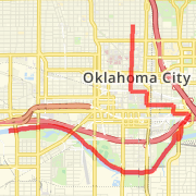 A run mapped on 08/23/2011