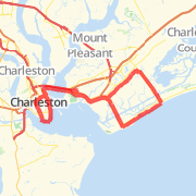 A ride mapped on 08/23/2011