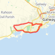 Knocknacarra 10.5km (via Capagh Road, Salthill, Taylors Hill)