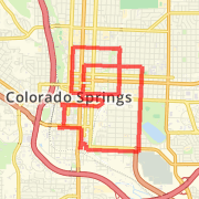 A route mapped on 08/25/2011