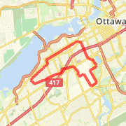 A run mapped on 08/25/2011