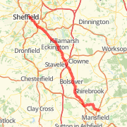 Sheffield to Mansfield