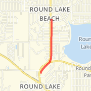 MIle Race in Round Lake