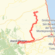 ascoli piceno to montefiore dell'aso, via Ripatransone