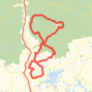Mad River Ronde Carls Route