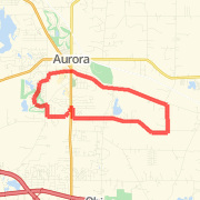 A run mapped on 08/27/2011