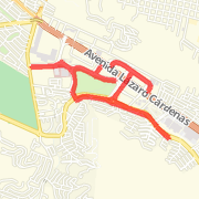 A run mapped on 08/27/2011 Run route image
