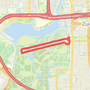 A run mapped on 08/28/2011