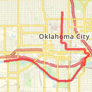 A run mapped on 08/29/2011
