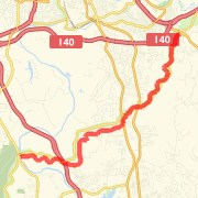 White dot 191 to 74A
