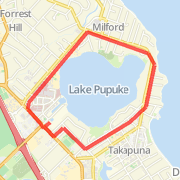 Lake Pupuke loop