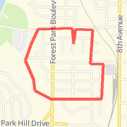 Family 2-mile new year walk