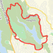 Manly Dam Bike Track