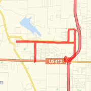 12/25/2008 Route