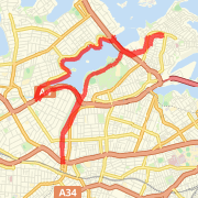 Balmain - hawthorn canal - Bay run loop