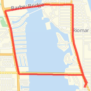 6 Mile Loop from Vero House