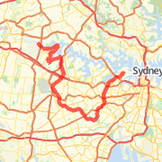 Balmain to Rydeleme via Cooks River and Olympic Park