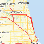 diversey to north river bike trail - 10 miles out