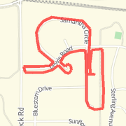Samantha Circle Horshoe Culdesac bikepath