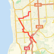 04/01/2009 Flagstaf to Gym via Diagonal