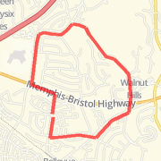 A run mapped on 09/08/2011