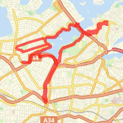 06/01/2009 Route balmain bay double loop