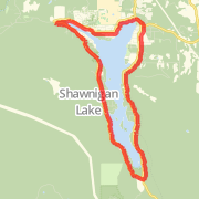 Subaru Shawnigan Lake Triathlon - Bike Route