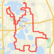 A run mapped on 2011-09-09